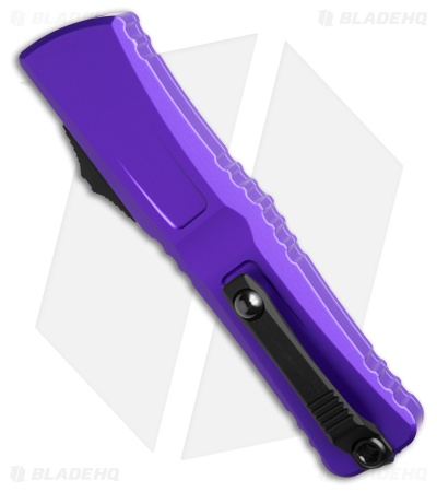Microtech Combat Troodon Interceptor Gen III SS Purple Aluminum (4" Black)