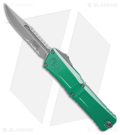 Microtech Combat Troodon Interceptor Gen III SS Turquoise Aluminum (4" SW Serr)