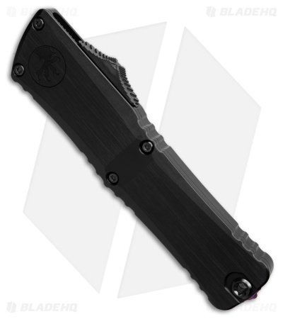 Microtech Combat Troodon LT Hellhound OTF Black/Purple Accent (4" Coppermai)
