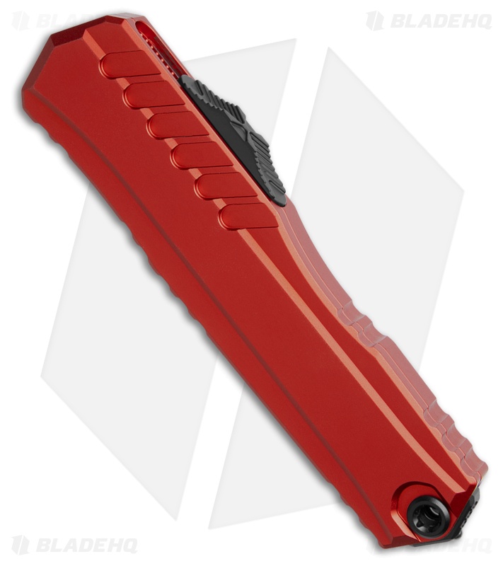 Microtech Cypher II S/E OTF Automatic Knife Red (3.5" Black Serr)1241-2RD