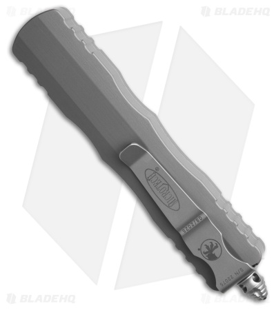Microtech Dirac D/E OTF Automatic Knife Natural Clear Al (2.9" SW Full Serr) 