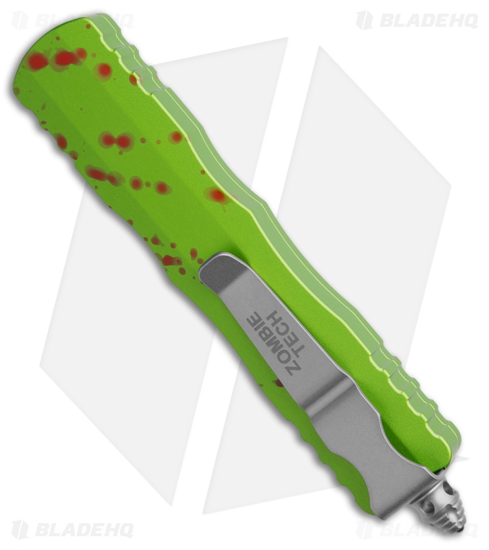 Microtech Dirac D/E OTF Knife | Zombie | Stonewash