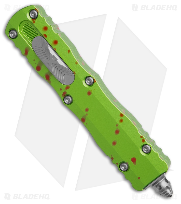 Microtech Dirac D/E OTF Knife | Zombie | Stonewash