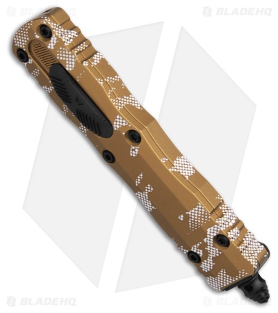 Microtech Dirac Dagger OTF Automatic Knife Tan Pixel Camo (2.88" Camo)
