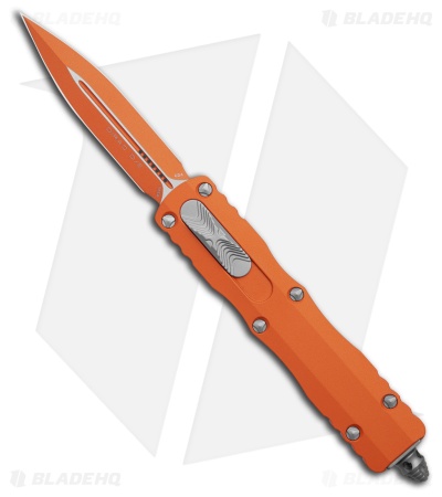 Microtech Dirac D/E OTF Automatic Knife Tequila Sunrise (2.88" Tequila Sunrise)