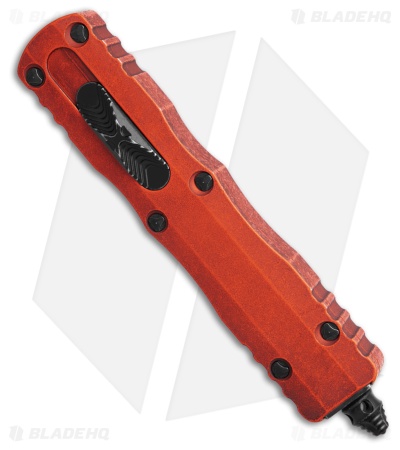 Microtech Dirac Dagger OTF Automatic Knife Weathered Orange (2.88" Orange)