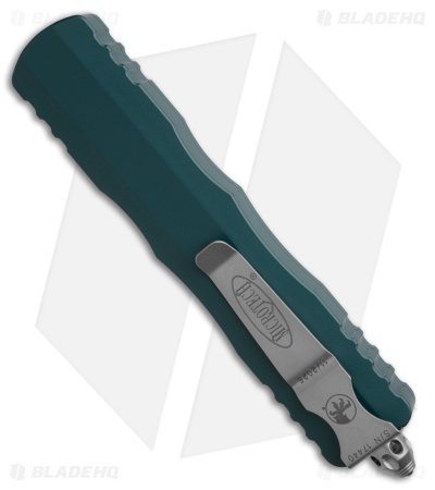Microtech Dirac Delta D/E OTF Automatic Knife Deep Ocean Aluminum (3.75" SW)