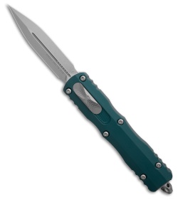 Microtech Dirac Delta D/E OTF Automatic Knife Deep Ocean Aluminum (3.75" SW)