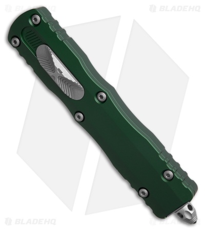 Microtech Dirac Delta D/E OTF Automatic Knife Emerald Green (3.75" Apoc Serr)