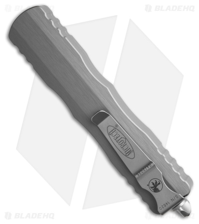 Microtech Dirac Delta D/E OTF Automatic Knife Natural Clear (3.75" SW Full Serr)