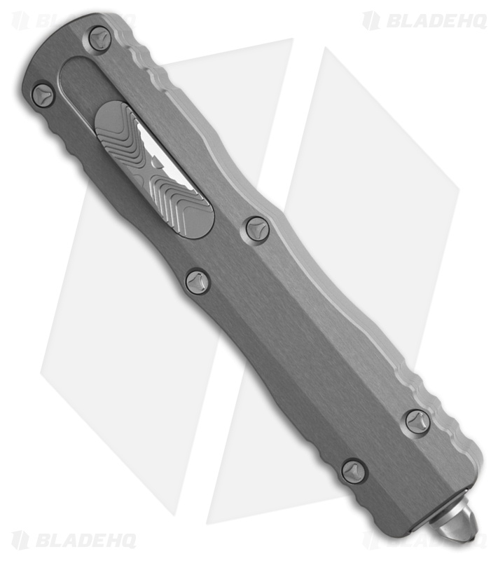 Microtech Dirac Delta D/E OTF Automatic Knife Natural Clear (3.75" SW Full Serr)