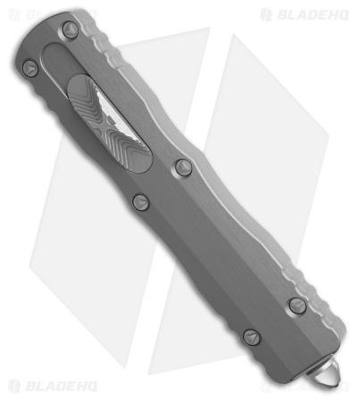 Microtech Dirac Delta D/E OTF Knife Natural Clear Al (3.75" Apocalyptic)