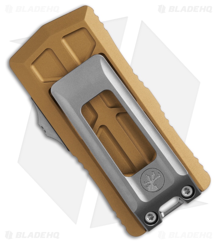 Microtech Exocet II Spartan Tan OTF Automatic Knife (2.34" Stonewash)