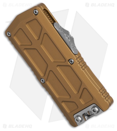 Microtech Exocet II Spartan Tan OTF Automatic Knife (2.34" Stonewash)