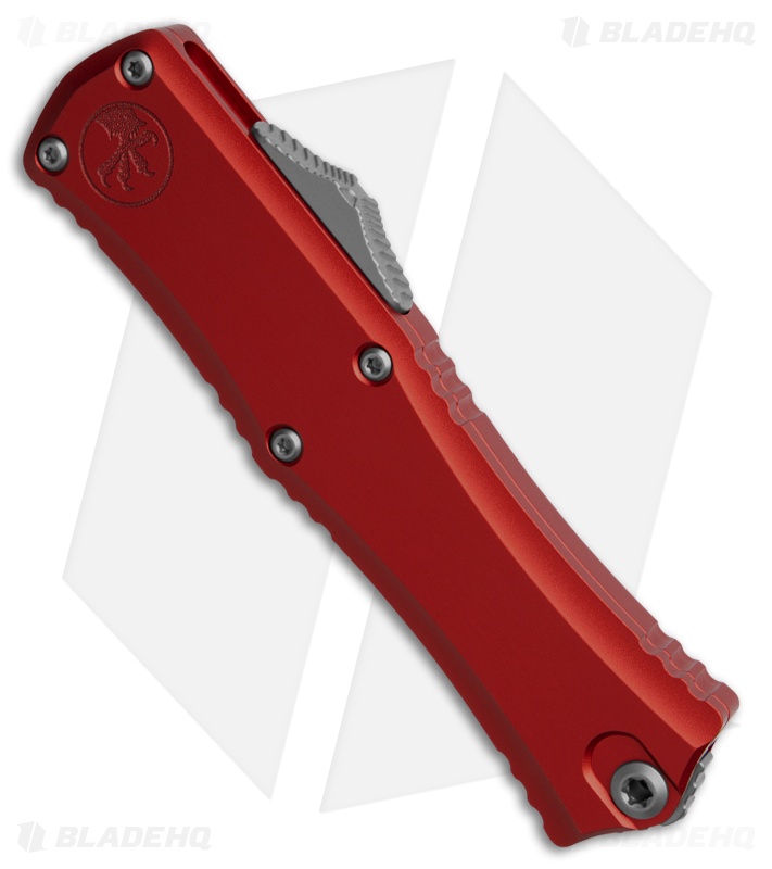 Microtech Hera II Mini Bayonet OTF Automatic Knife Red Aluminum (2.9" SW)