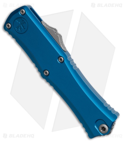 Microtech Hera II Mini T/E OTF Automatic Knife Blue Aluminum (2.9" Apocalyptic)