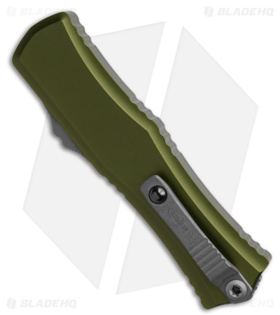 Microtech Hera II Mini T/E OTF Automatic Knife OD Green  Aluminum (2.9" APOC)