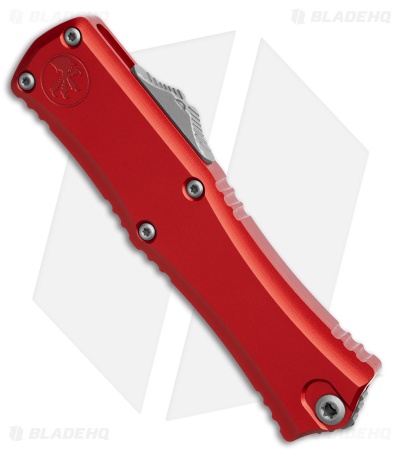 Microtech Hera II Mini T/E OTF Automatic Knife Red Aluminum (2.9" SW)