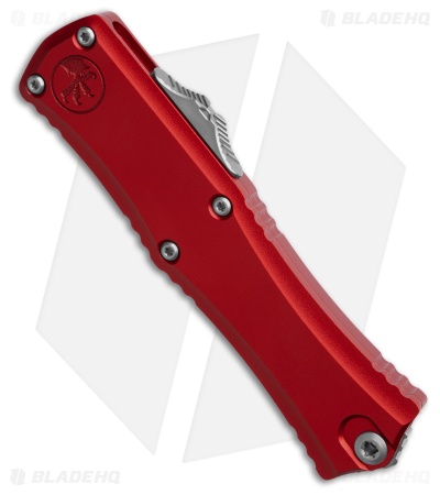 Microtech Hera II Mini T/E OTF Automatic Knife Red Aluminum (2.9" SW)