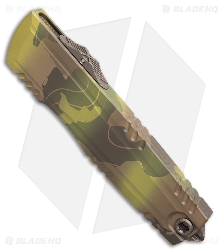 Microtech Luminary D/E OTF Knife Badlands Bazooka Camo (3.6" Bazooka Camo)