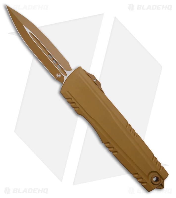 Microtech Luminary D/E OTF Knife Cerakote RAL-8000 (3.6" Cerakote)