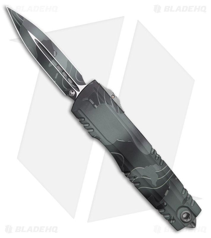 Microtech Luminary D/E OTF Knife Topographic Urban Camo (3.6" Urban Camo)