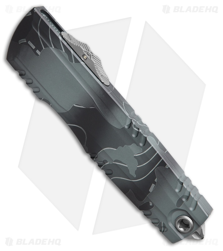 Microtech Luminary D/E OTF Knife Topographic Urban Camo (3.6" Urban Camo)