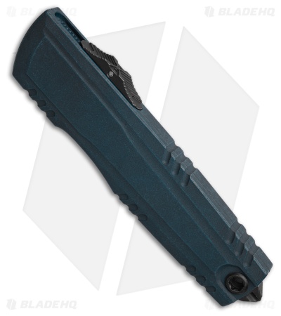 Microtech Luminary D/E OTF Knife Weathered Blue (3.6" Weathered Blue)