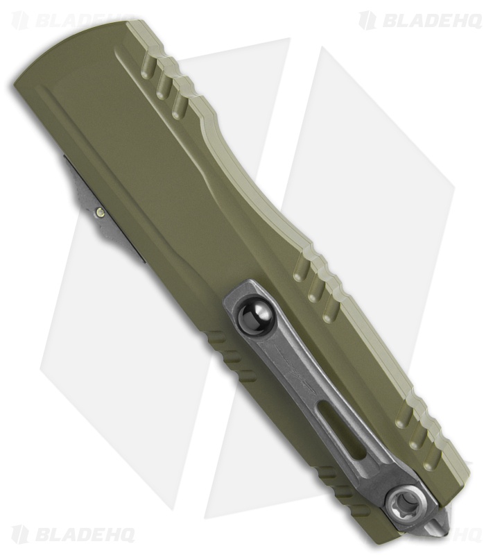 Microtech Luminary ZBP D/E OTF Knife Moss Green (3.6" Apocalyptic)