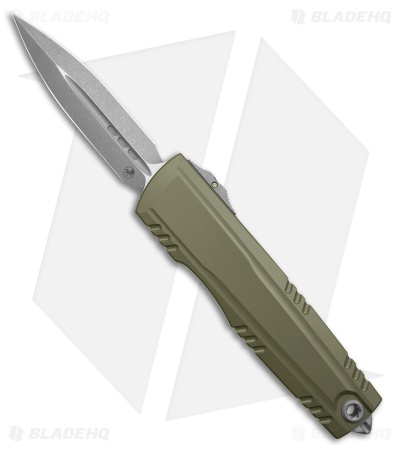 Microtech Luminary ZBP D/E OTF Knife Moss Green (3.6" Apocalyptic)