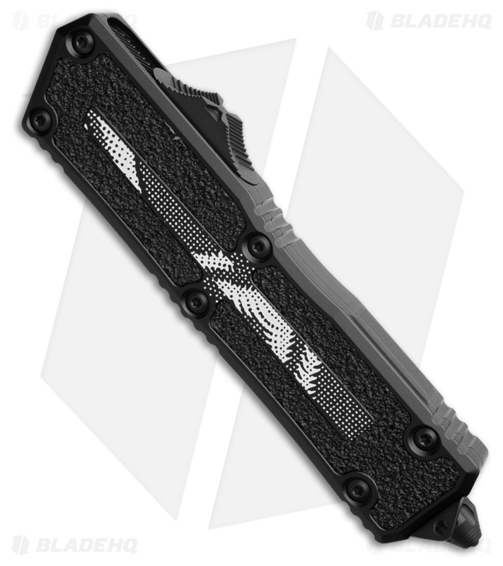 Microtech Scarab II Gen III D/E OTF Automatic Knife Geo Trace Camo Al (4" Camo) 