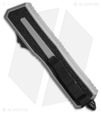 Microtech Scarab II Gen III D/E OTF Automatic Knife Natural Clear Al (4" Black)