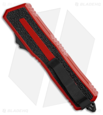 Microtech Scarab II Gen III D/E OTF Automatic Knife Red Al (4" Red)