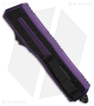 Microtech Scarab II Gen III D/E OTF Automatic Knife Weathered Purple (4" Purple)
