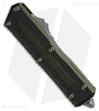 Microtech Scarab II Gen III D/E OTF Auto Knife OD Green Al (4" Apocalyptic)