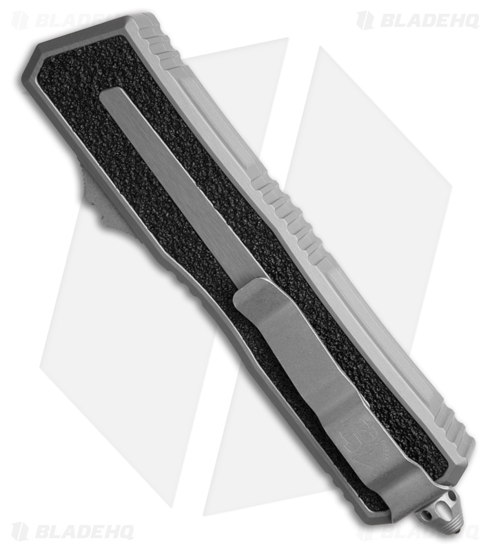 Microtech Scarab II Gen III OTF Automatic Knife Natural Clear Al (4" Apoc Serr)