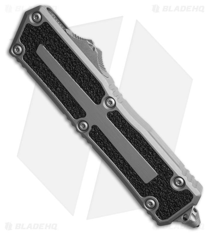 Microtech Scarab II Gen III OTF Automatic Knife Natural Clear Al (4" Apoc Serr)