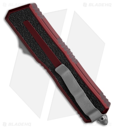 Microtech Scarab II Gen III S/E OTF Automatic Knife Merlot Al (4" Apoc)
