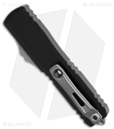 Microtech UTX-70 Gen IV D/E OTF Automatic Knife Black Aluminum (2.5" APOC)