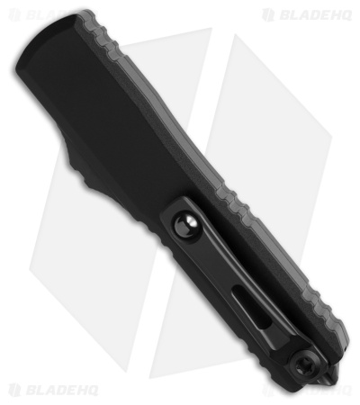 Microtech UTX-70 Gen IV S/E OTF Automatic Knife Black Aluminum (2.5" Two-Tone)