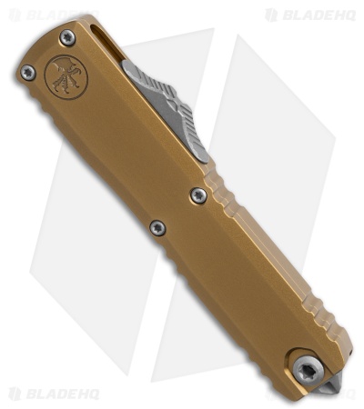 Microtech UTX-70 Gen IV T/E OTF Automatic Knife Tan Aluminum (2.5" APOC)