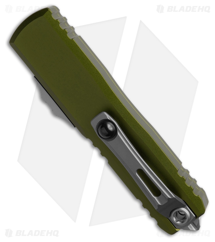 Microtech UTX-85 D/E  Gen IV OTF Automatic Knife OD Green (3.1" Stonewash)