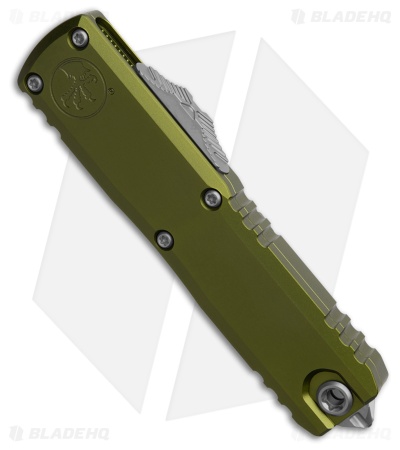 Microtech UTX-85 D/E  Gen IV OTF Automatic Knife OD Green (3.1" Stonewash)
