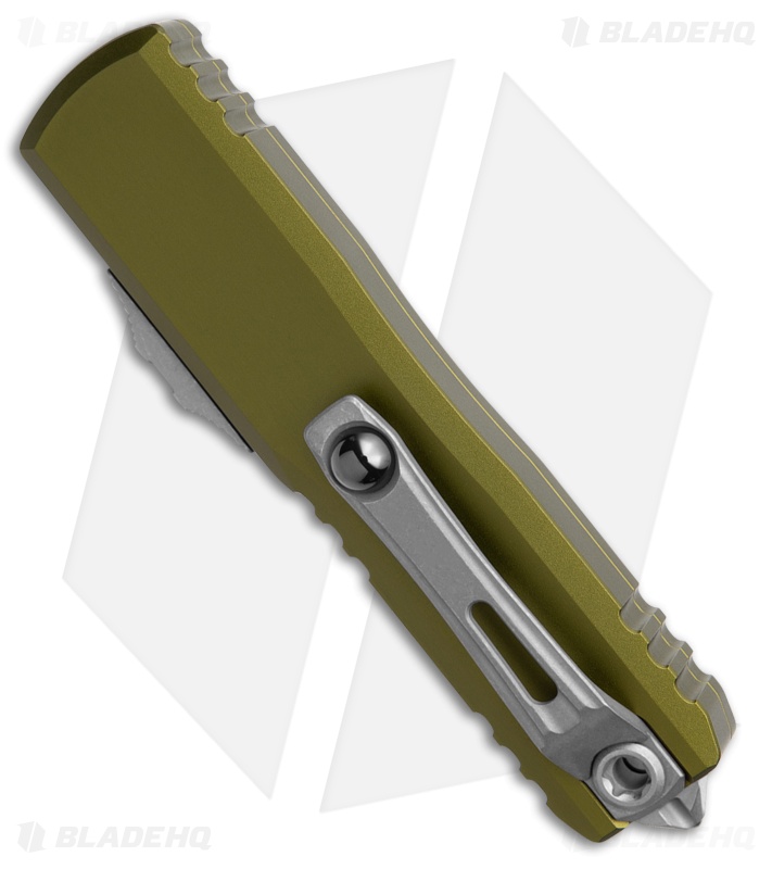 Microtech UTX-85 D/E Gen IV OTF Automatic Knife OD Green (3.1" Apoc Full Serr)