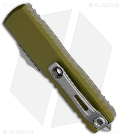 Microtech UTX-85 D/E Gen IV OTF Automatic Knife OD Green (3.1" Apoc Full Serr)