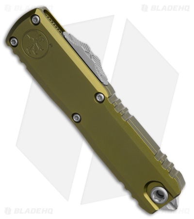 Microtech UTX-85 D/E Gen IV OTF Automatic Knife OD Green (3.1" Apoc Full Serr)