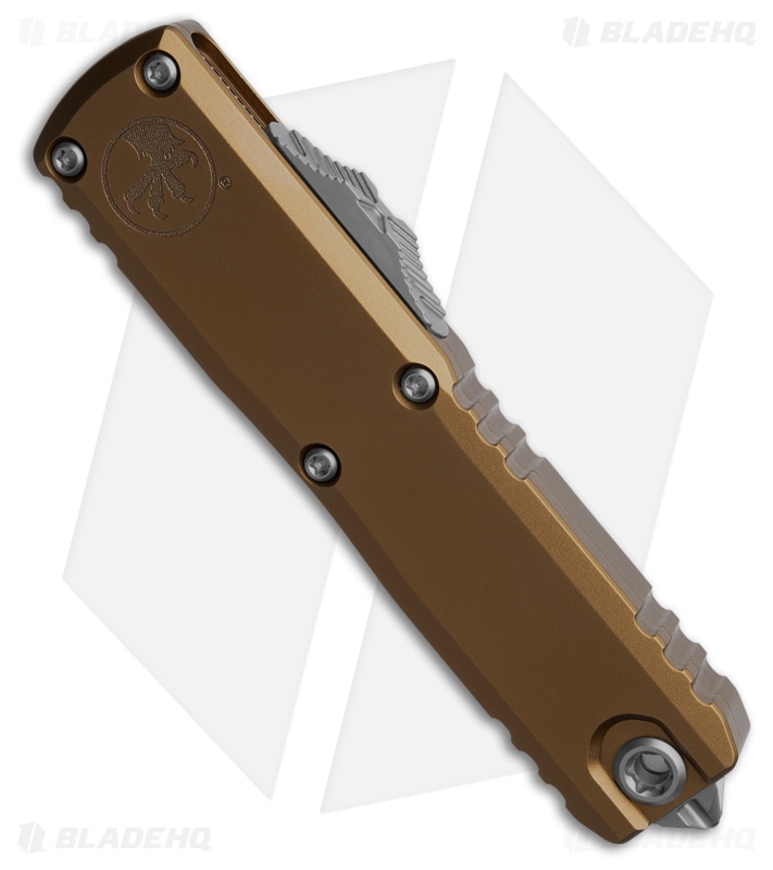 Microtech UTX-85 D/E  Gen IV OTF Automatic Knife Tan (3.1" Stonewash)