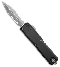 Microtech UTX-85 D/E  Gen IV OTF Automatic Knife Black (3.1" Apocalptic Serr)