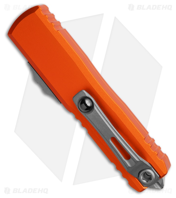 Microtech UTX-85 D/E Gen IV OTF Automatic Knife Orange