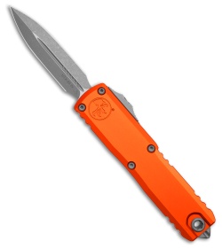 Microtech UTX-85 D/E  Gen IV OTF Automatic Knife Orange (3.1" Apocalyptic)